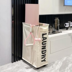 [Mini Gym] Yoga Mat Storage Basket with Wheels, Movable Household Multi-Functional Sports Equipment Storage Rack