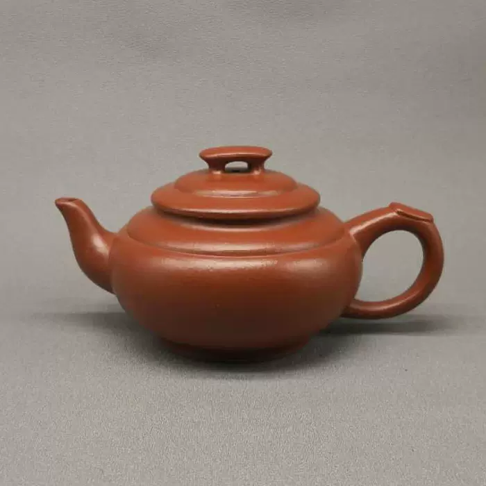 中国　紫砂　朱泥　布袋像　在銘　V　R7033E 中国 紫砂 朱泥 布袋像 在銘 V R7033E 工芸品