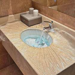 [Travel Essentials] Hotel Dirt-Proof Film Disposable Bathtub Cover for Baby Bathing, Laundry, and Travel Sink Cover Bag