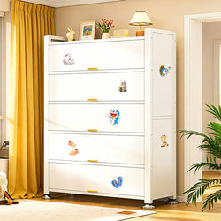 Steel Shoe Cabinet 2025 New Model for Home Use, Floor-Standing, Multi-Layer, Dust-Proof, with Doors, Shoe Rack, Entryway Storage Cabinet