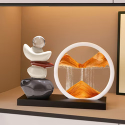 Time Flies Like a Sand Clock, a Luxurious and High-End Home Decoration for Living Room, Tv Cabinet, Wine Cabinet, Office