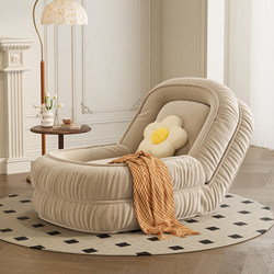 Large Human-Sized Dog Bed Lazy Sofa, Can Sleep and Lie Down, Tatami Folding Bedroom Large Sofa, Single Sofa Recliner