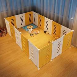 Dog Fence for Home Use, Small Dogs, Extra Large Free Space, Indoor Isolation Pet Dog Cage, Potty Training Fence, Accessories