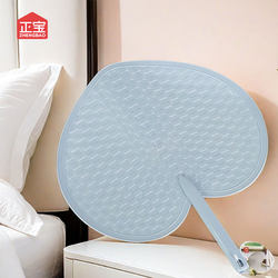 Thickened Plastic Palm Leaf Fan for Home Use, Banana Leaf Fan, Traditional Fan, Durable Hand-Cranked Fan, Old-Fashioned Palm Leaf Fan for Summer