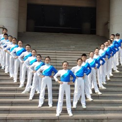 Primary and Secondary School Students' Radio Gymnastics Competition Uniforms, Aerobics Team Performance Costumes, Children's Day Performance Dance Costumes