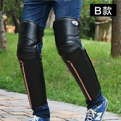 Free shipping electric vehicle knee pads, motorcycle protective gear, windproof, cold-proof and warm cycling leg pads, winter cycling knee pads for men and women