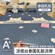Summer Class A mother and baby grade ice silk latex cool mat student dormitory bed sheet three-piece set machine washable 2025 new model 3
