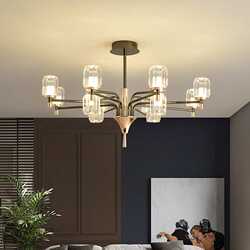 Nordic new living room chandelier modern simple bedroom restaurant dining table lamps bar lamps Zhongshan Lighting