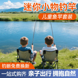 Small Fishing Rod Complete Set Combination Package Children's Rod Beginner Fishing Equipment Fishing Gear Supplies for Beginners