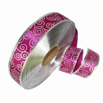 
3.8m 100 yards cloud dusting Christmas ribbon Christmas tree decoration ribbon home decoration gardening ribbon