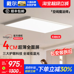 Dell Full-Screen Eye-Protection Led Ceiling Light Living Room Main Light 2025 New Modern Whole-House Zhongshan Lighting Package