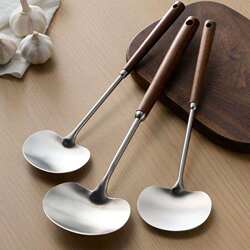 Mushroom-Shaped Spatula, Stainless Steel Small Spatula, Household Frying Spoon, Non-Stick Pan, High-Temperature Resistant Iron Pan Cooking Spatula, Anti-Scalding Kitchen Utensils