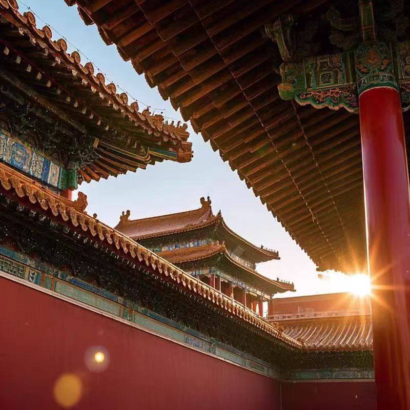 4-12人小团0购物0自费北京旅游5天4晚跟团游故宫升旗颐和园亲子游