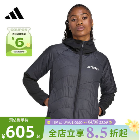 
adidas Adidas spring women's sports casual cotton jacket JC5180