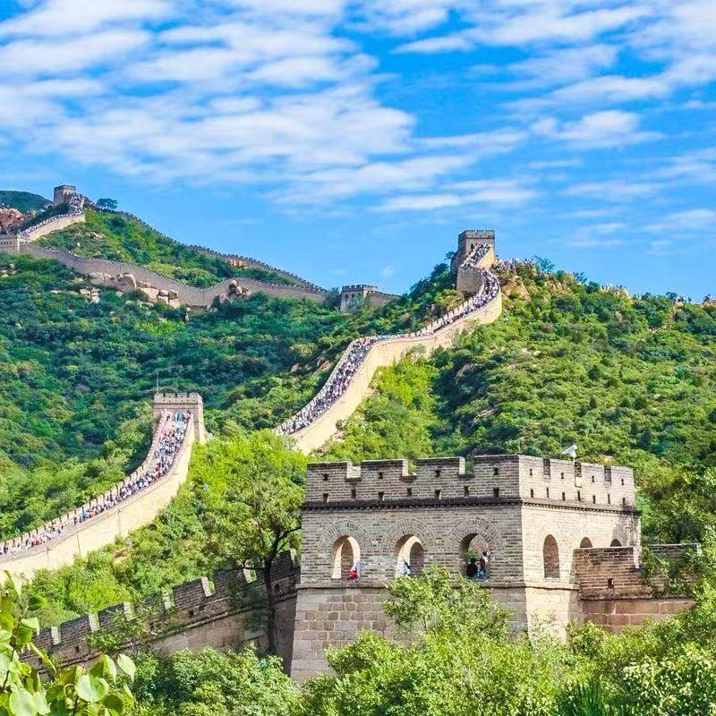 北京八达岭长城一日游一家一团含门票缆车包车上门接送旅游私家团