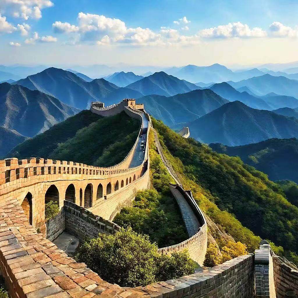 北京八达岭长城一日游一家一团含门票缆车包车上门接送旅游私家团