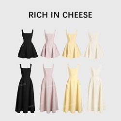 Shuhulei Gaozhi Qianjin [Series Collection] French-Style Spaghetti Strap Dress for Women, Summer Design with Waist-Cinching Effect