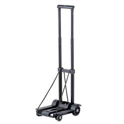 German Imported Grocery Cart, Small Push Cart, Foldable Portable Trolley for Home Use, Luggage Cart