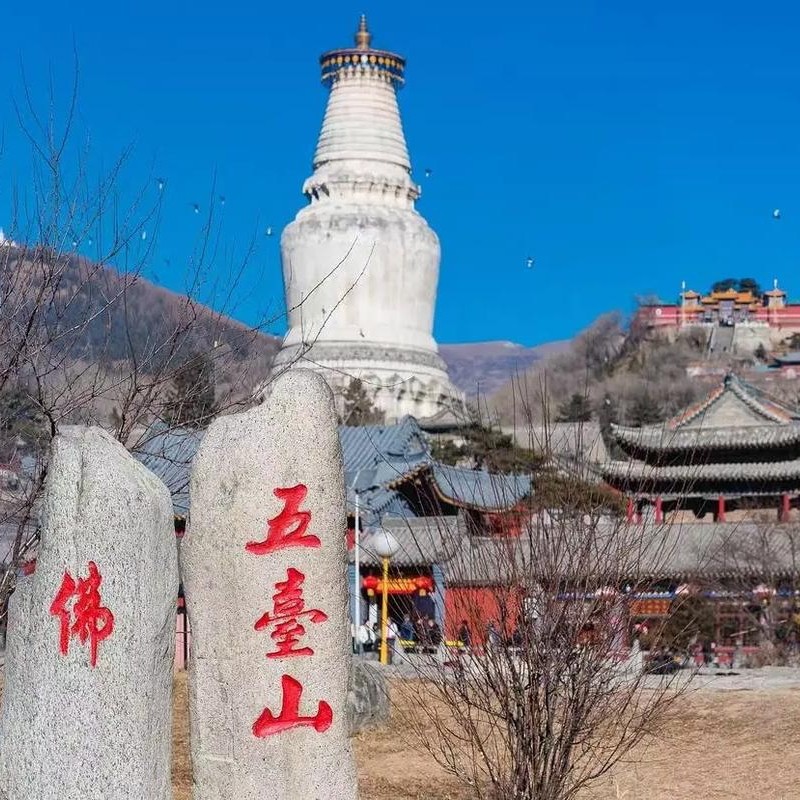 五台山+大同2日游 云冈石窟+应县木塔+悬空寺等