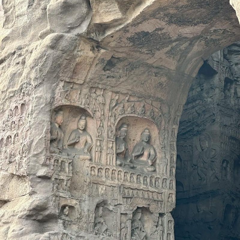 大同纯玩1日游 应县木塔+悬空寺+云冈石窟