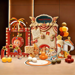 Star-Themed First Birthday Party Backdrop Decoration for Boys and Girls, Children's Party, 100-Day Banquet, Full Moon, 100 Days Kt Board