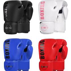 Professional Boxing Gloves for Children and Adults, Sanda Fighting Gloves for Boys and Girls, Muay Thai Fighting Training Gloves, Sandbag Gloves