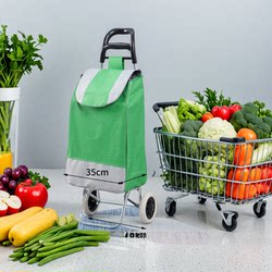 Young People's Grocery Shopping Carts, Hand-Pulled Carts, Lightweight Small Carts, Waterproof Shopping Carts, Clearance Sale