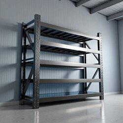 Shelves and Storage Racks, Multi-Layer Commercial Shelves, Super Strong Load-Bearing Household Wall-Mounted Storage Racks, Garage Storage Room Storage Racks