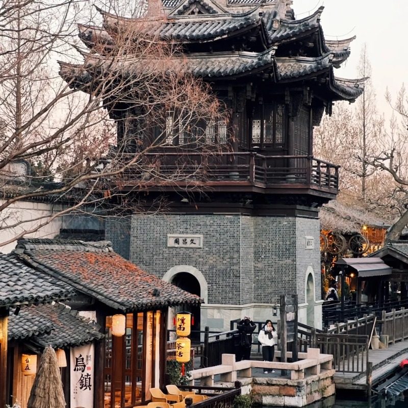 上海出发+苏州+杭州+乌镇5日纯玩跟团游王牌双水乡姑苏名园5钻