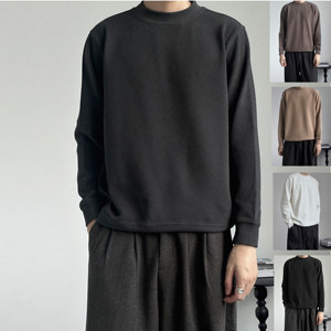 233UNIT German velvet bottoming shirt men's autumn and winter thickened thermal underwear loose long-sleeved T-shirt men's inner top