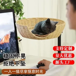 Amazon's Best-Selling Cat Climbing Frame, Cat House, Cat Tree, Integrated Desk, Cat Stand, Suitable for All Seasons, Does Not Take up Space, Cat Supplies