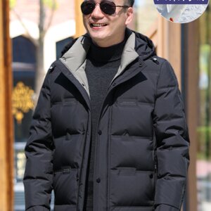 
Dad's down jacket, middle-aged and elderly winter coat, men's, middle-aged and men's winter clothing, thickened style, new style for the elderly, 50 and 60 years old