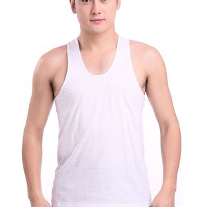 Breath, sweat absorption, cotton, middle -aged and elderly sweatshirt full cotton column plus fertilizer, increase loose large size suspender vest male summer