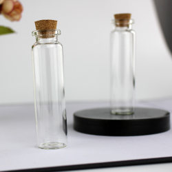 10 extra small glass bottles, storage bottles, mini sealed jars, small miniature empty bottles, golden bean storage bottles