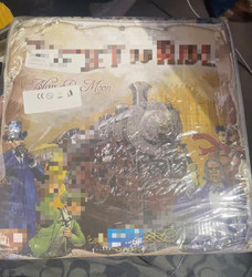 Airline Ticket English Version in Airplane Box Style