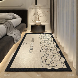 Simple and High-End Floor Mat, Bedroom Bedside Carpet, Modern Style, Stain-Resistant, Living Room Carpet, Room Carpet in Front of the Bed, Master Bedroom under the Bed