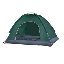 Tent outdoor fully automatic 3-4 double 2 single household sun protection indoor small house for adults and children tent batch