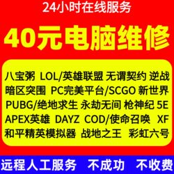 Remote 24-Hour Online Computer Repair, Delta Login Error, 365-Day Valorant Pop-Up Window Fault Code
