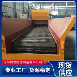 Chain plate type mobile branch crusher with nail template waste furniture wooden pallet comprehensive crusher