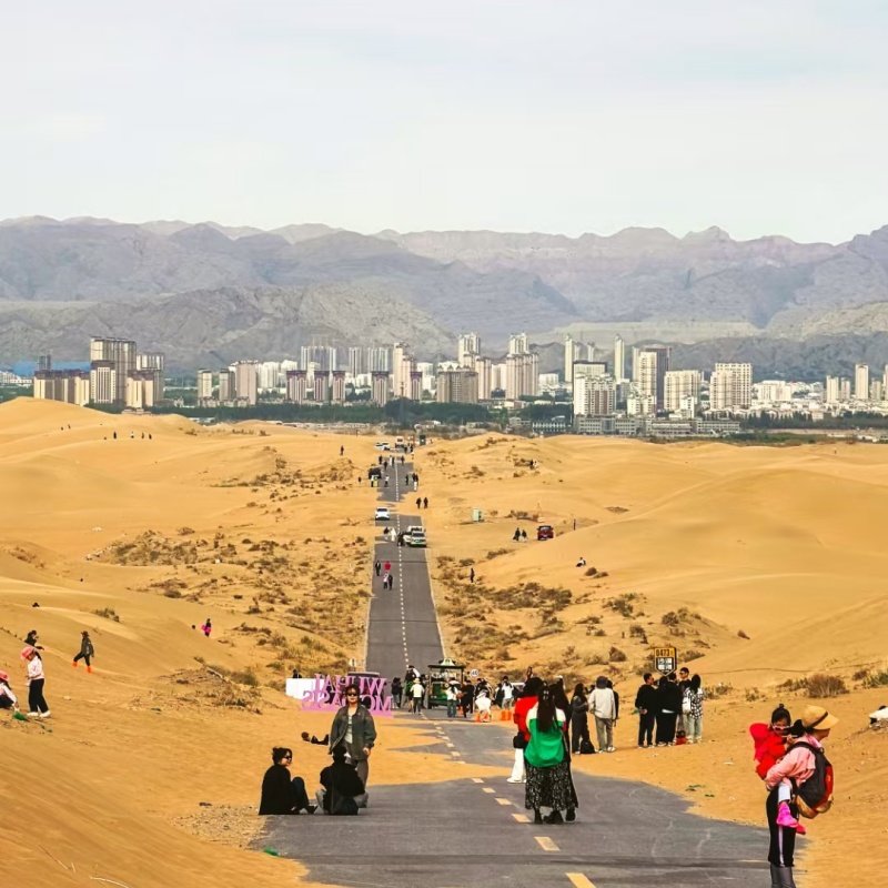 宁夏银川4日游影视城+岩画+王陵+五湖穿越+乌海湖+拉僧庙+沙坡头