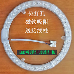 Light Strip for Home Use, Ultra-Bright, Round Light Panel for Living Room, Magnetic Three-Color Light Module, Ceiling Light Replacement Lamp Core, Led Energy-Saving