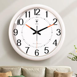 Polaris Genuine Modern Light Luxury Living Room Wall Clock, Stylish Wall-Mounted Clock for Home Use, No-Drill Silent Minimalist Round Clock