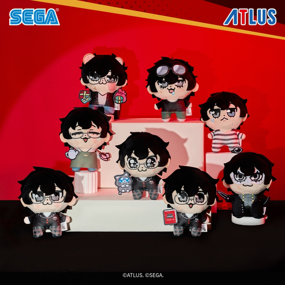 
[Ready Stock] SEGA Persona Protagonist Takekube Okawa Plush Pendant Hiya