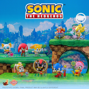 
SEGA HotToys Sonic the Hedgehog COSBI blind box mini-doll peripherals