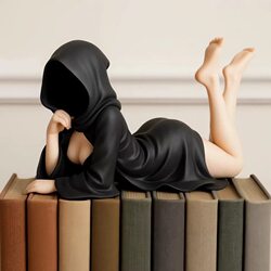 Halloween Black Robe Queen Figure Beauty Figure Anime Model Ornament Two-Dimensional Tabletop Ornament Desktop Ornament