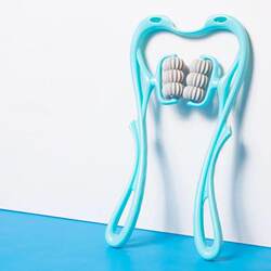 Neck and Shoulder Massager, Manual Neck and Back Multifunctional Kneading and Massage Device for Home Use