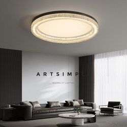 All-Copper Italian Minimalist Living Room Lamp, Light Luxury and High-End Ceiling Lamp, Modern Simple and Elegant New Living Room Main Lamp