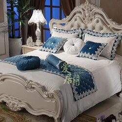 European model room bedding kit software decoration French model room bedding multi-piece set model room set