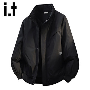 
itizzue American workwear flying stand-up collar cotton coat for men in autumn and winter thickened warm trendy brand jacket for men Y