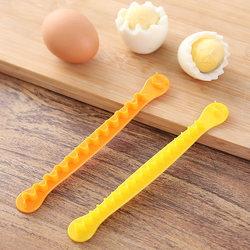 Zhitu cooked egg rolling egg cutting mold boiled egg dividing carving tool boiled egg cartoon shape carving stick